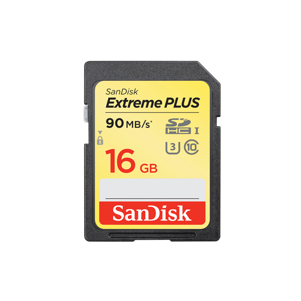 SanDisk EXTREME PLUS SDHC 16GB 90MB/533X