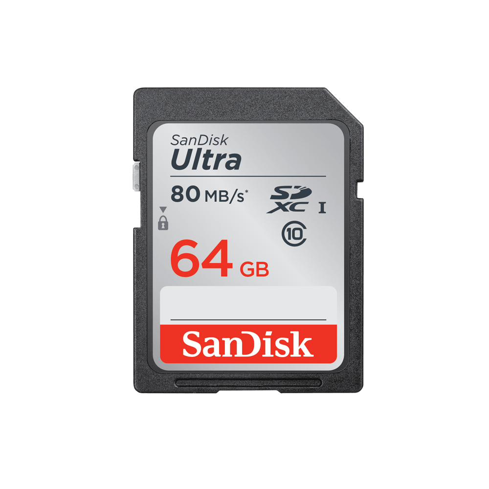 SanDisk ULTRA SDXC UHS-I 64GB CLASS 10 80MB/533X