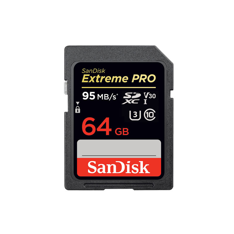 SanDisk  EXTREME PRO SDXC UHS-I 64GB CLASS10 95MB/633X