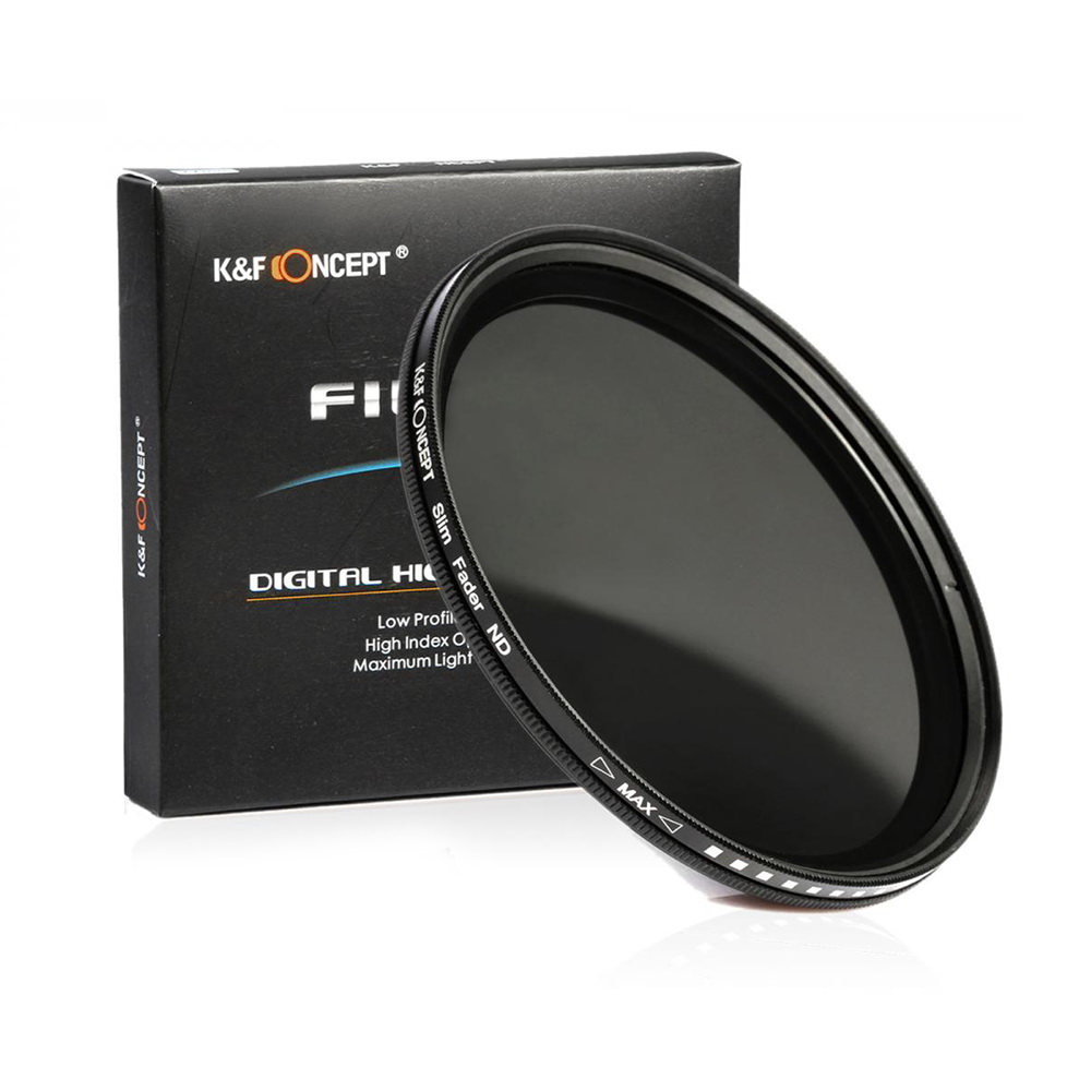 K&F CONCEPT 43mm ND2-400 Variable Neutral Density ND Filter