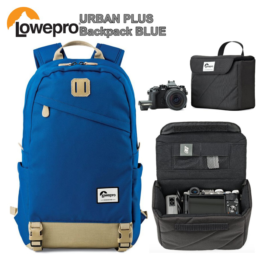 LowePro URBAN+ BACKPACK (RED/ROUGE)