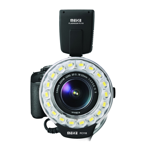 Meike MK-FC110 Macro Ring Flash for Canon/Nikon/Panasonic /Olympus/Fuji/Pentax/Leica cameras   