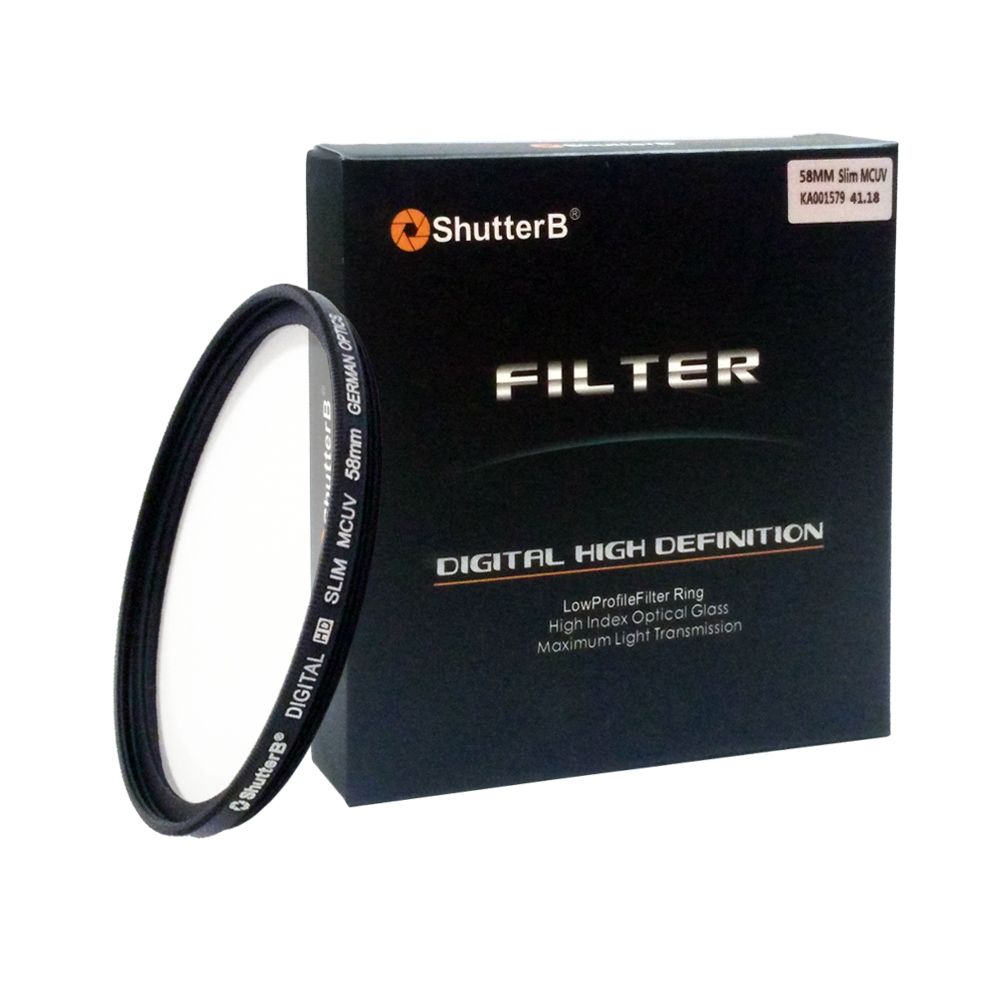 FILTER Slim MC UV Shutter B 58mm