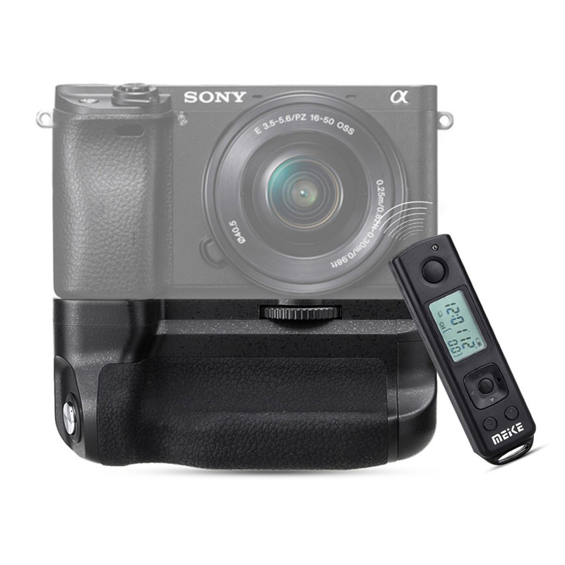 Meike Cable Connect Battery Grip for Sony A6000/A6300/A6500