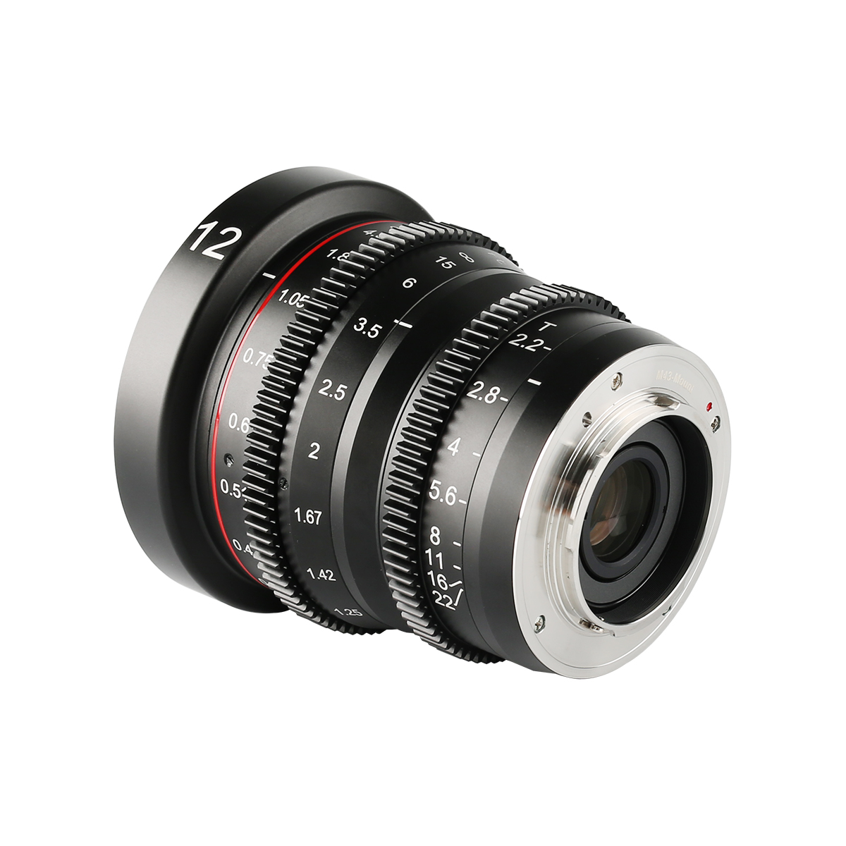Lens MEIKE 12mm T2.2 Manual Focus Cine Lens for M4/3
