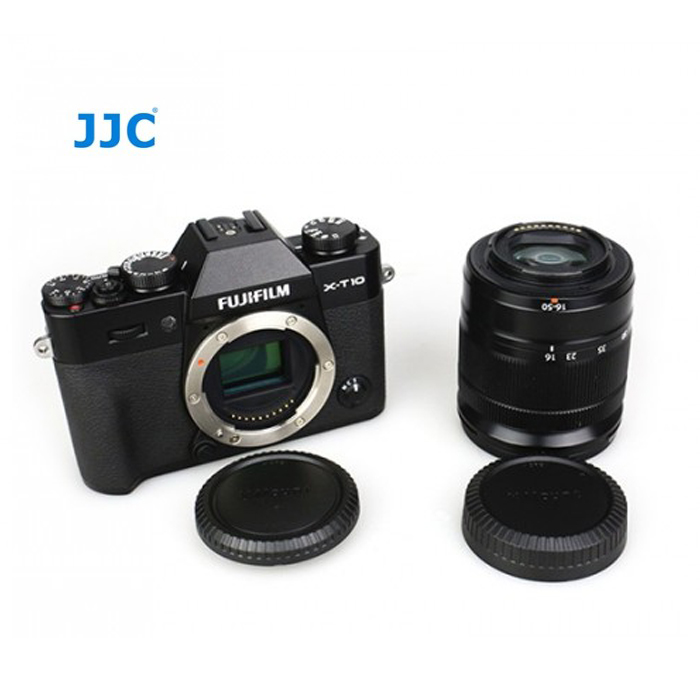 JJC L-R14 Rear Lens and Body Cap Cover for Fuji X mount