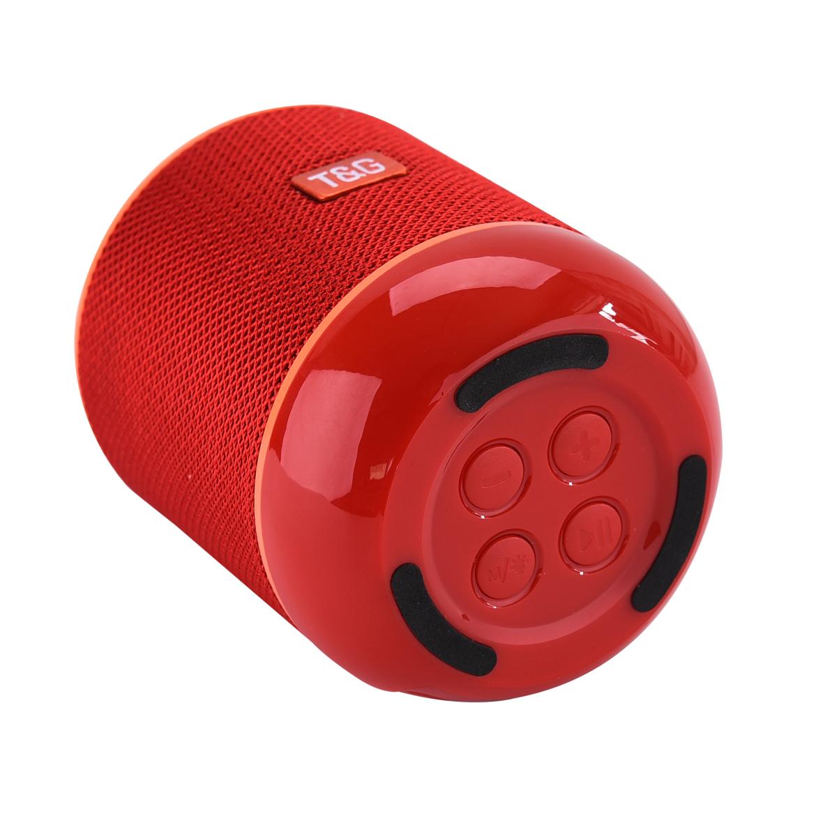 ลำโพงบลูทูธ TG605 Wireless Bluetooth Speaker มีไฟ/วางโทรศัพท์ได้