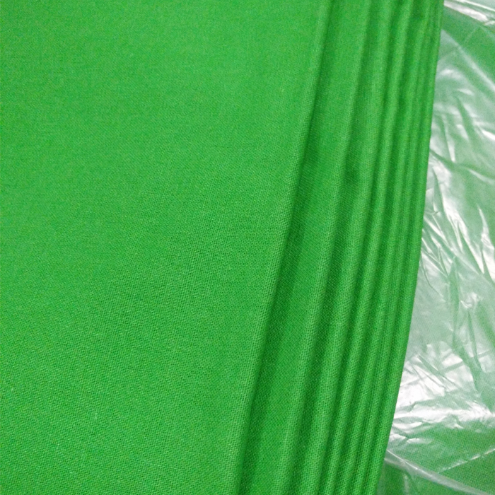 ผ้าฝ้ายมัสลิน ผ้าฉากสตูดิโอ ขนาด 3x6 เมตร สีเขียว