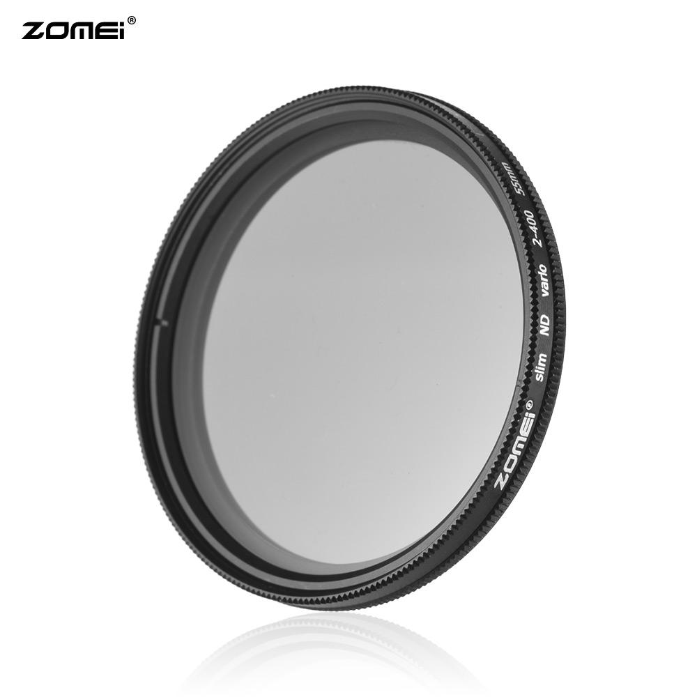ZOMEI ND2-400 ABS Ultra Slim Neutral Density Fader 77mm