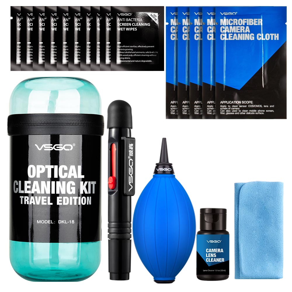 ชุดทำความสะอาด VSGO 20 in 1 Travel Cleaning Kit Edition (DKL15G,DKL15B,DKL15R)