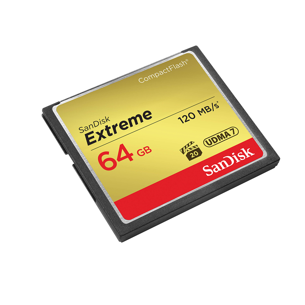 SANDISK Extreme Compact Flash 64GB 120MB/800x เมมโมรี่