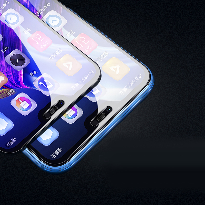 ฟิล์มกันรอยกระจก 2.5D กระจกใสสีใส ฟิล์มกันรอย 9H Tempered Glass 2.5D For Xiaomi Mi10 Lite