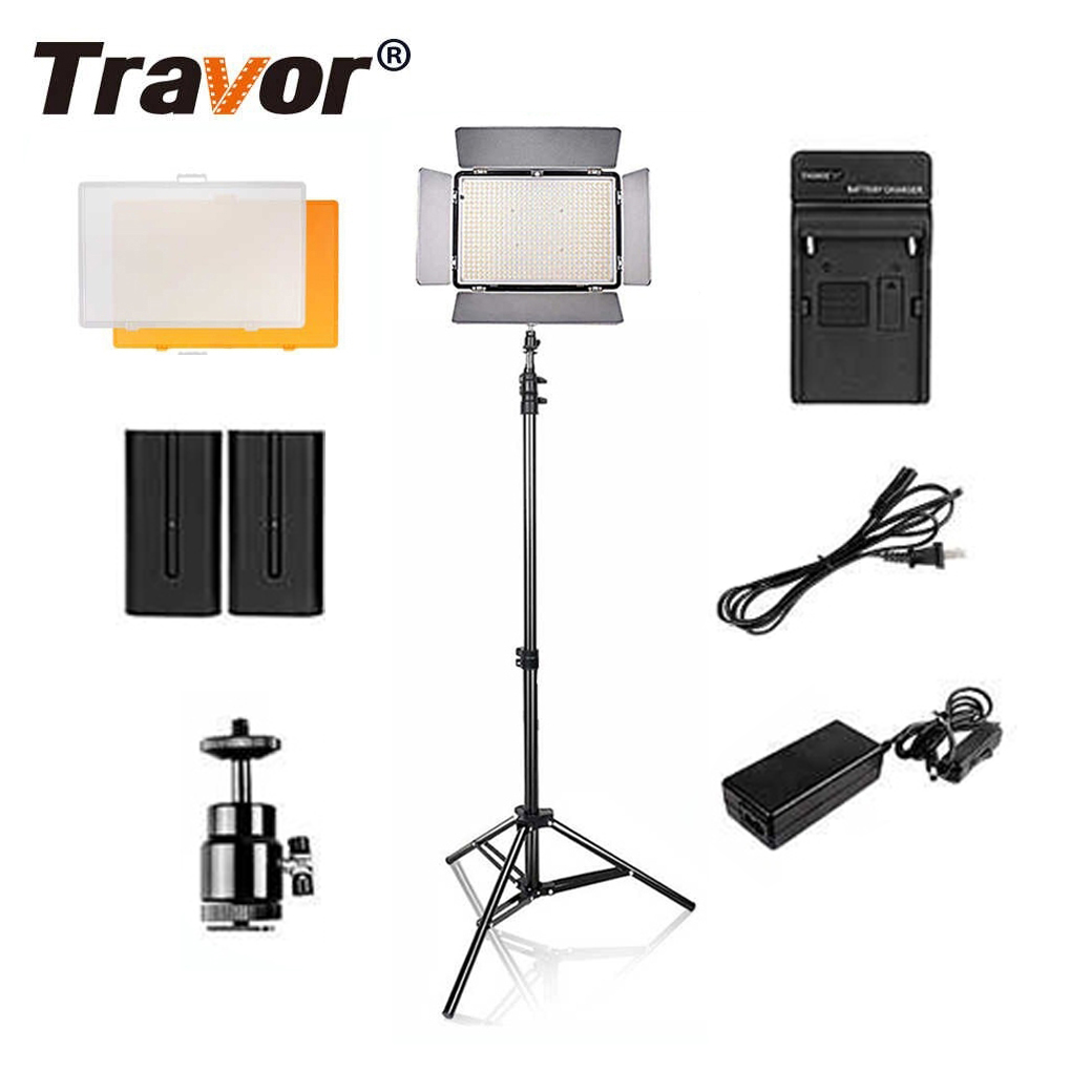 Travor TL-600S LED Video Light 1 Set 