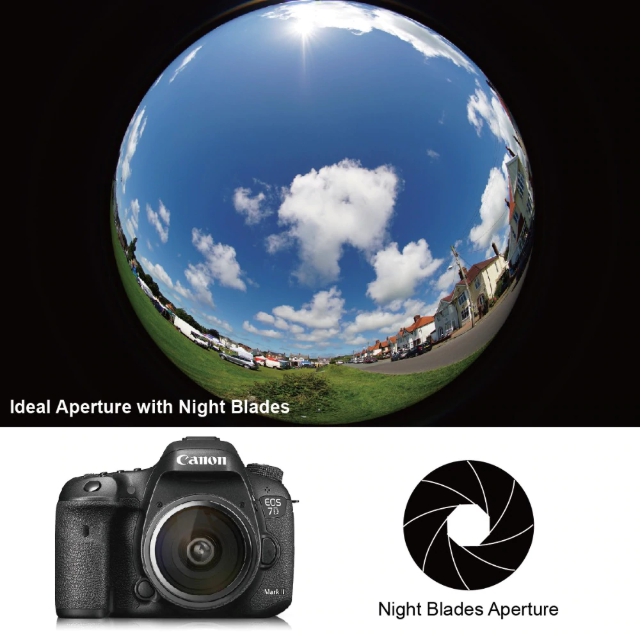 Lens MEIKE 6-11mm F3.5 Fish eye For Canon EF / EF-M