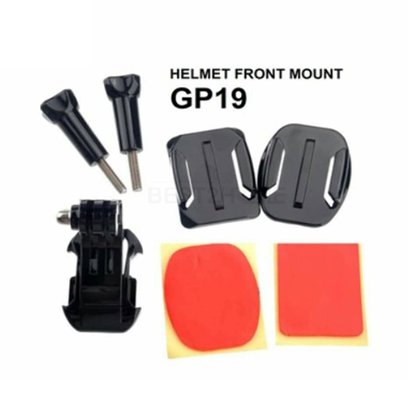 Helmet Front Mount KIt GP19 for GoPro / Xiaomi Yi (X40) 