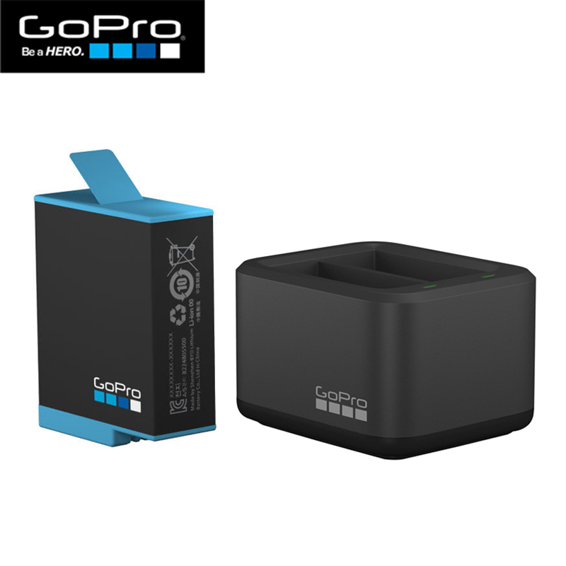 GoPro Dual Battery Charger + Battery for HERO9 Black