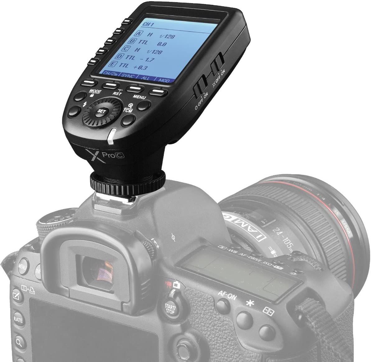 Godox XPRO-C TTL Wireless Flash Trigger for Canon ประกันศูนย์