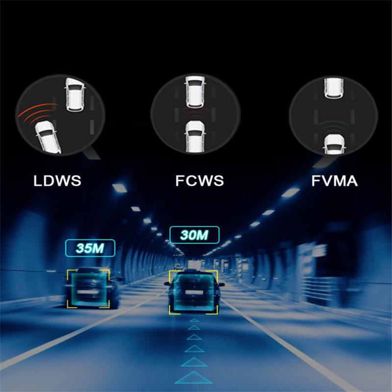 กล้องติดรถยนต์ Vehicle Blackbox DVR S50 ด้านหน้าเป็นกล้องและกระจกมองหลังในตัว