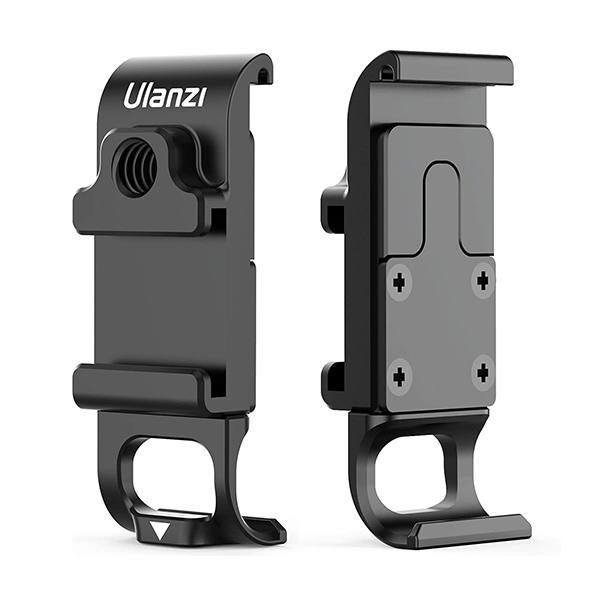 Ulanzi G9-6 Multi-Function Battery Lid For GoPro Hero 9 ฝาปิดแบตเตอรี่อลูมิเนียม / มีช่องชาร์จ / ช่องฮอตชู