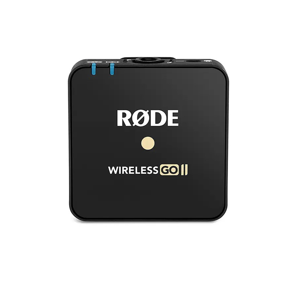 RODE Wireless GO II Dual Channel Wireless Microphone ไมค์ติดกล้องไร้สายแบบหนีบปกเสื้อ ประกันศูนย์ 2 ปี