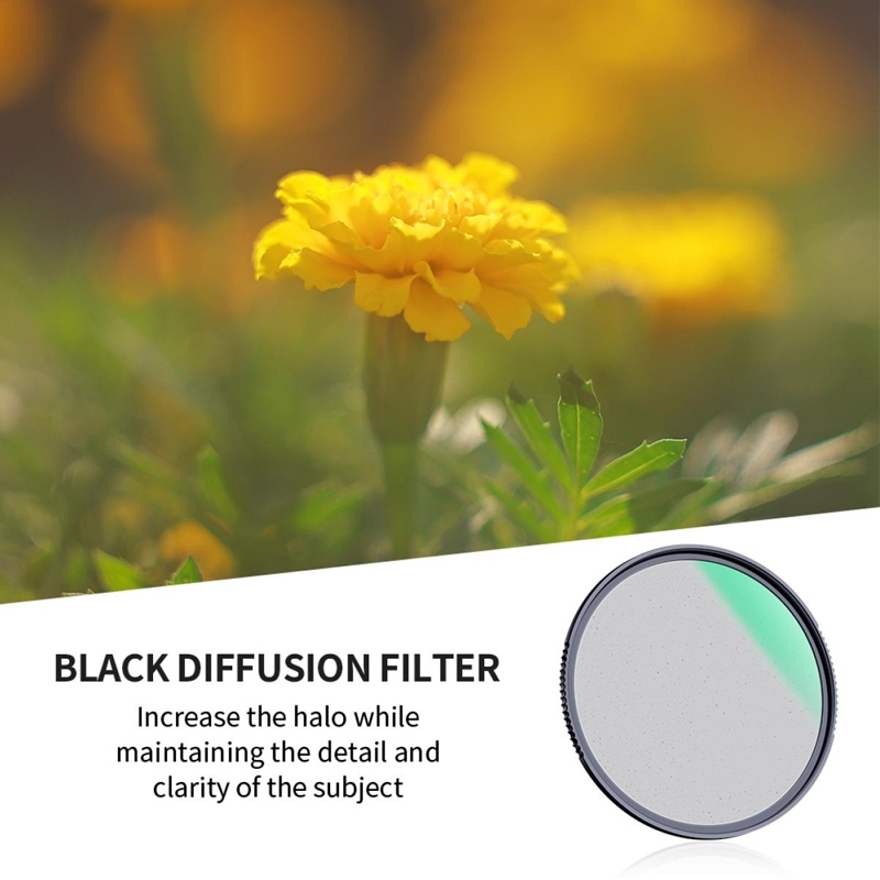 K&F Concept NANO-X Black Diffusion 1/1 Filter 72mm 