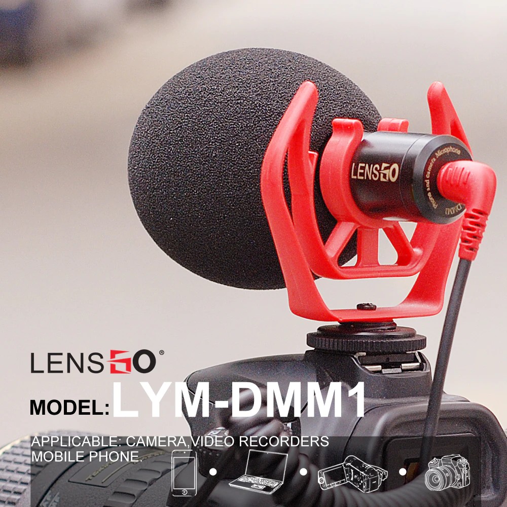 LENSGO LYM-DMM1 COMPACT ON-CELL PHONE CAMERA MICROPHONE