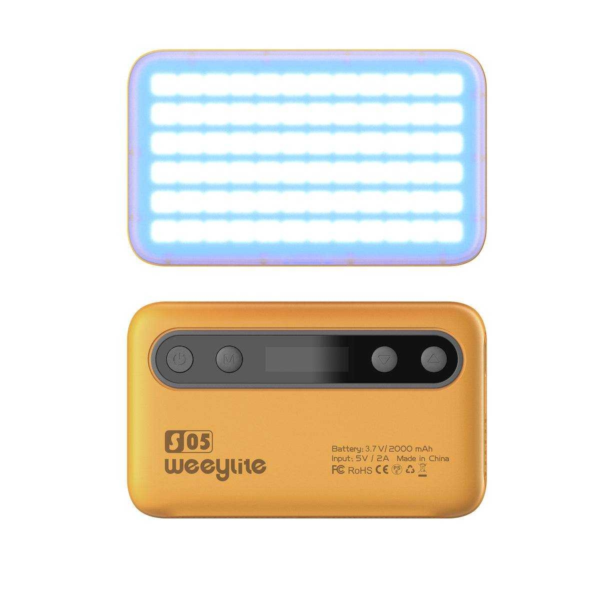 Weeylite S05 RGB Pocket LED Light 2800K~6800K