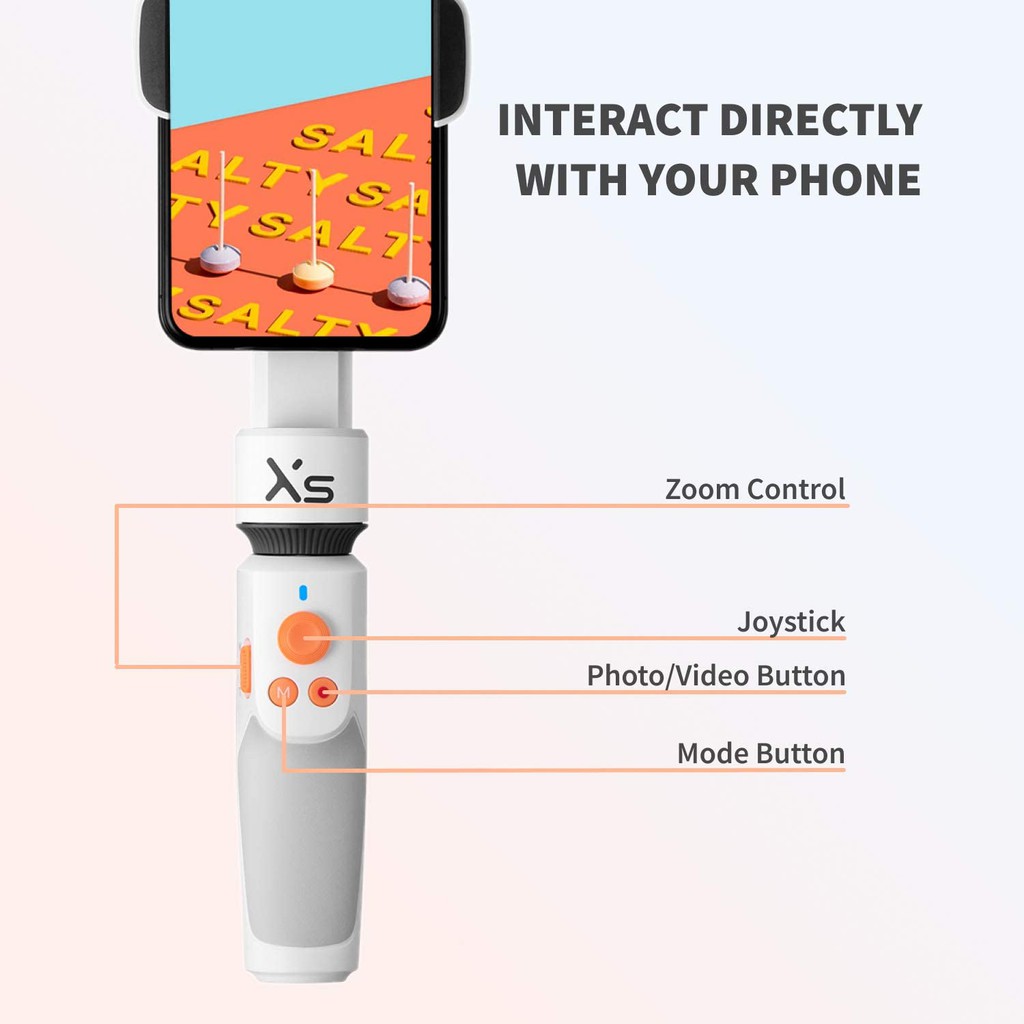 ไม้กันสั่น Zhiyun Smooth XS 2 Axis Smartphone Stabilizer