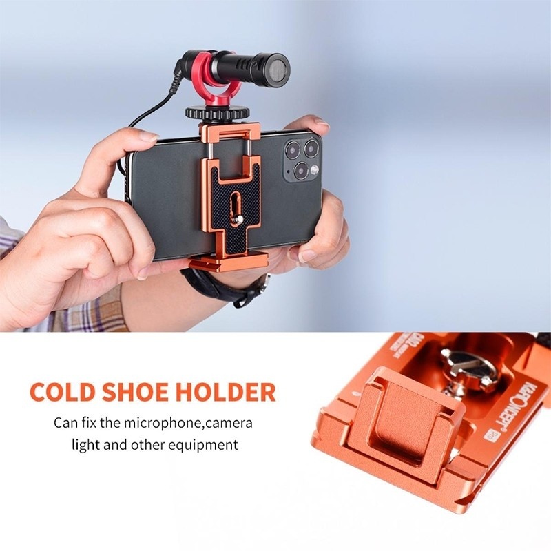 K&F Concept ARCA SWISS QUICK RELEASE PLATE FOR CAMERA  AND SMARTPHONE