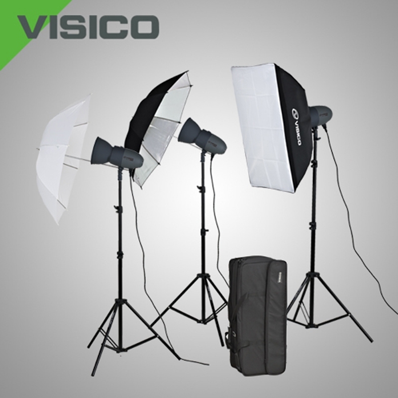 VISICO VL 300PLUS (LED) Valued Studio Light Kit II
