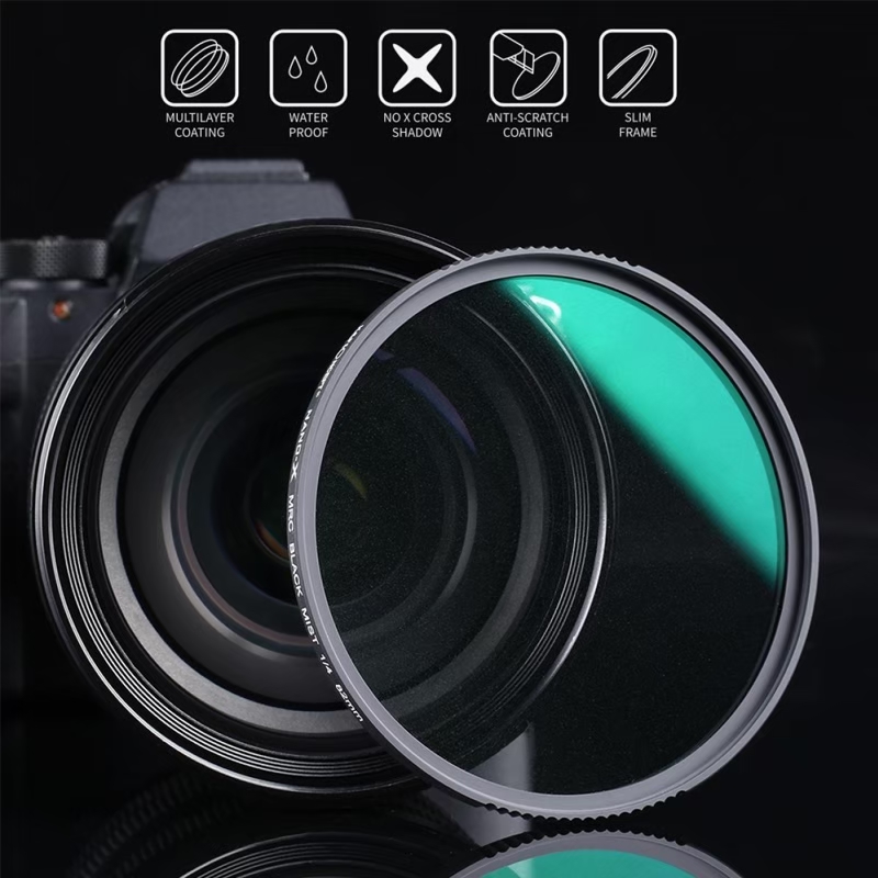 K&F Concept NANO-X Black Diffusion 1/4 Filter 72mm 