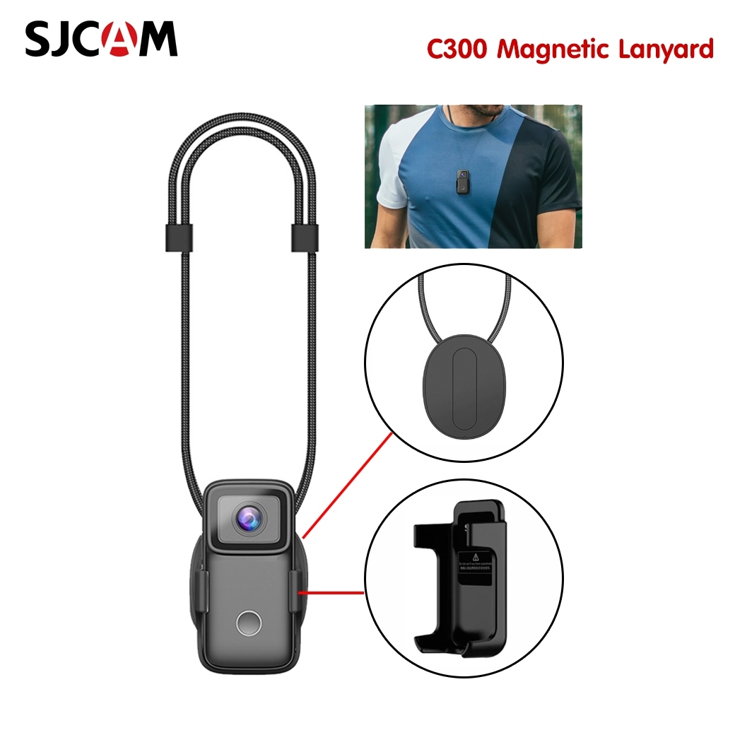 SJCAM C300 Magnetic Lanyard Adjustable Neck Strap