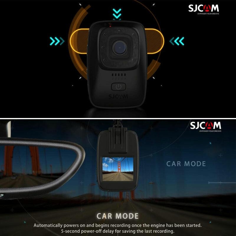 SJCAM A10 WEARABLE MULTI-PURPOSE WIFI Action Camera 
