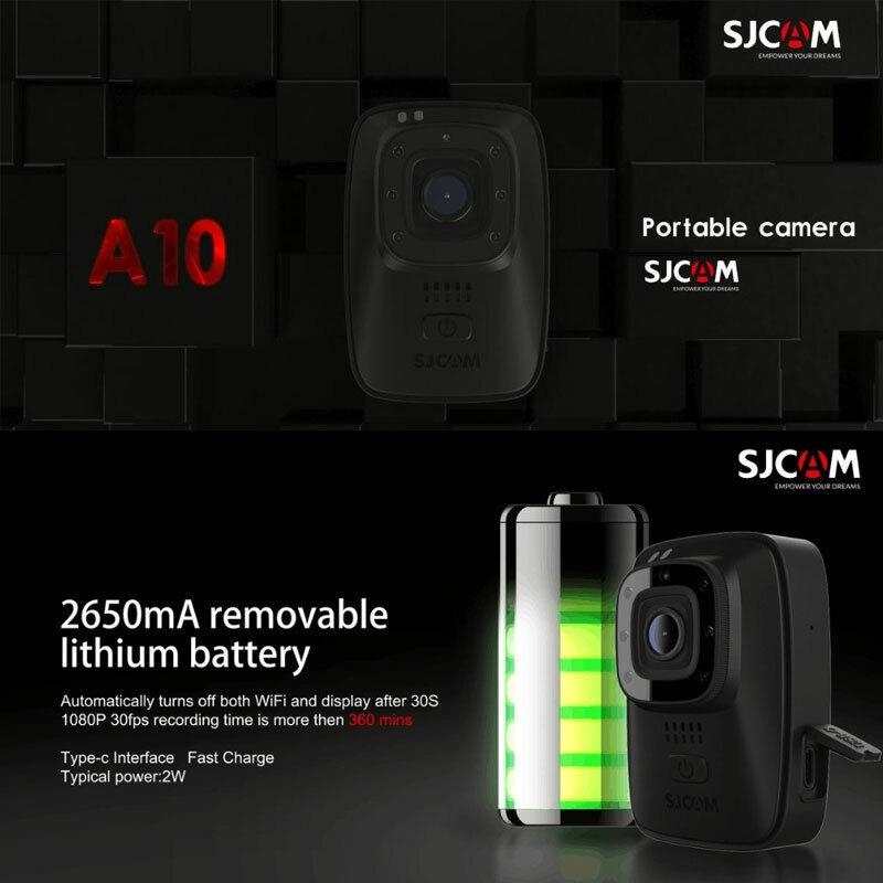 SJCAM A10 WEARABLE MULTI-PURPOSE WIFI Action Camera 