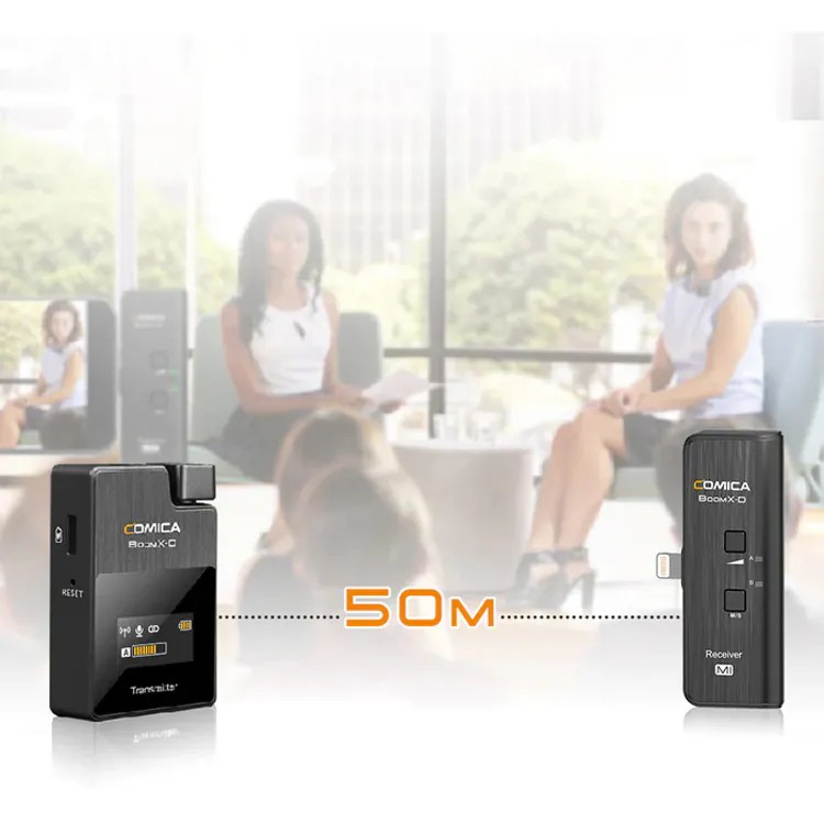 COMICA 2.4G DIGITAL WIRELESS MICROPHONE BOOMX-D MI2