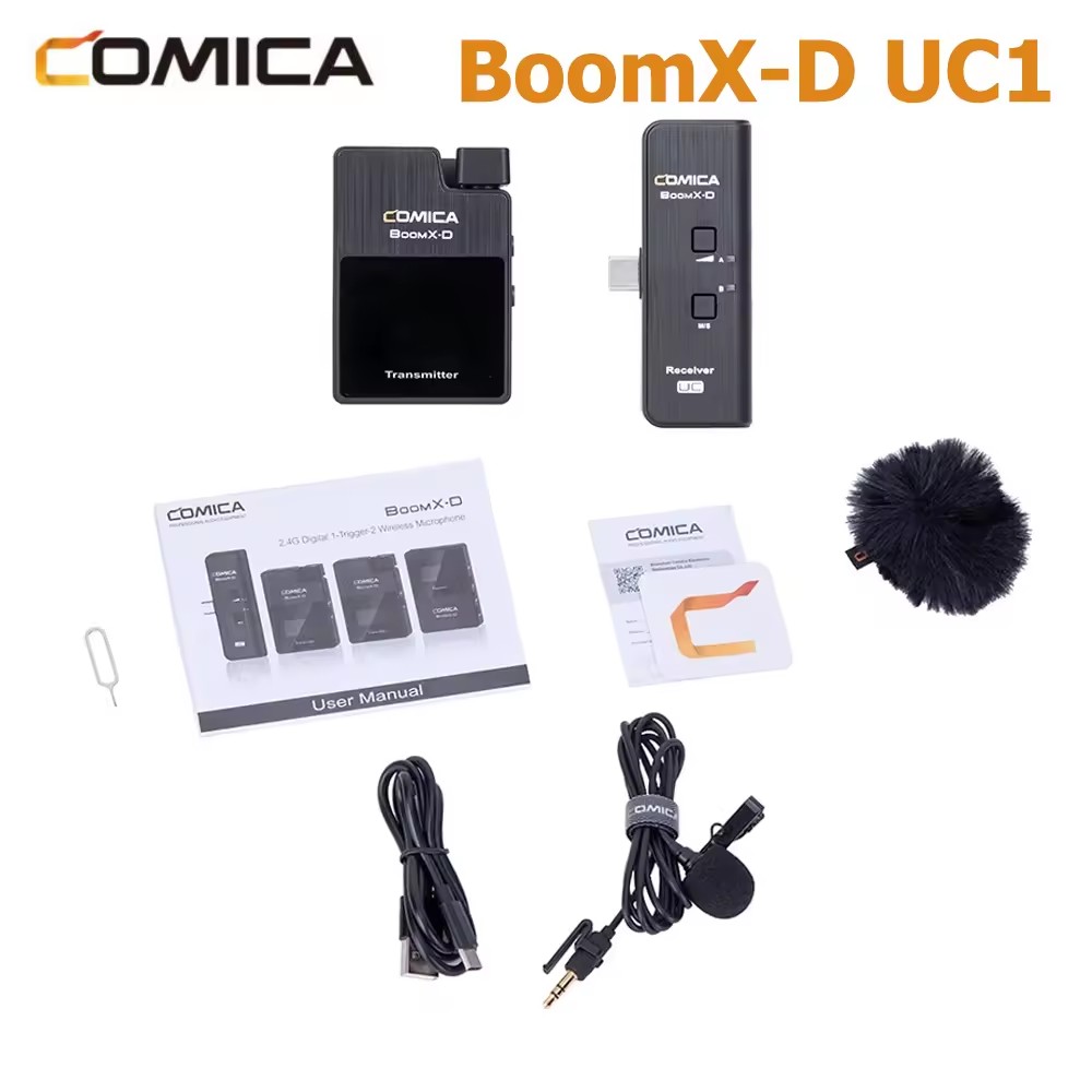 COMICA BOOMX-D UC1 2.4G DIGITAL WIRELESS MICROPHONE