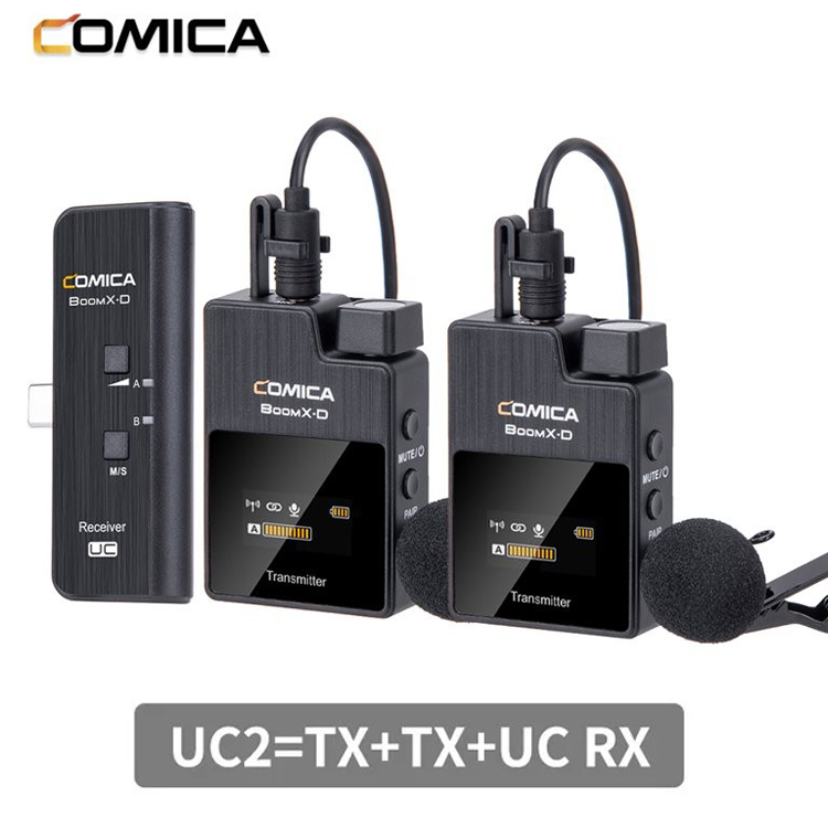 COMICA BOOMX-D UC2 2.4G DIGITAL WIRELESS MICROPHONE