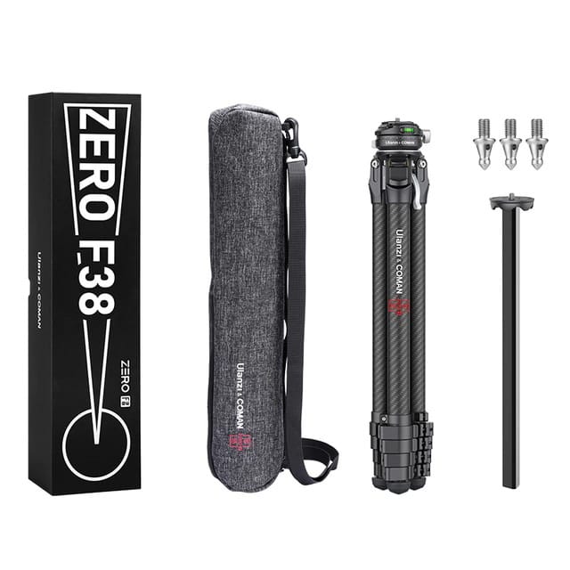 ULANZI ZERO-Y CARBON FIBER LIGHTWEIGHT TRAVEL TRIPOD