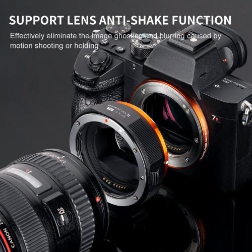 K&F Concept LENS ADAPTER MOUNT AUTO-FOCUS EF -E IV AF (KF06.466)