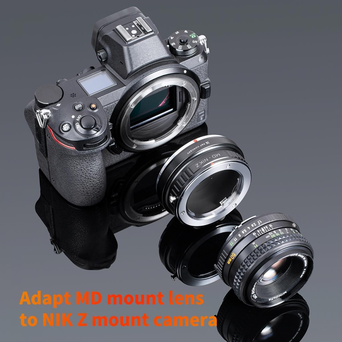 K&F Concept LENS ADAPTER COPPER MOUNT MD-NIK Z (KF06.374)