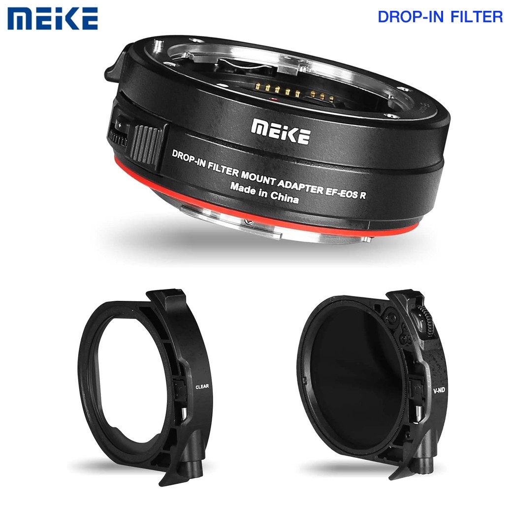 MEIKE DROP-IN FILTER MOUNT ADAPTER EF-EOS R