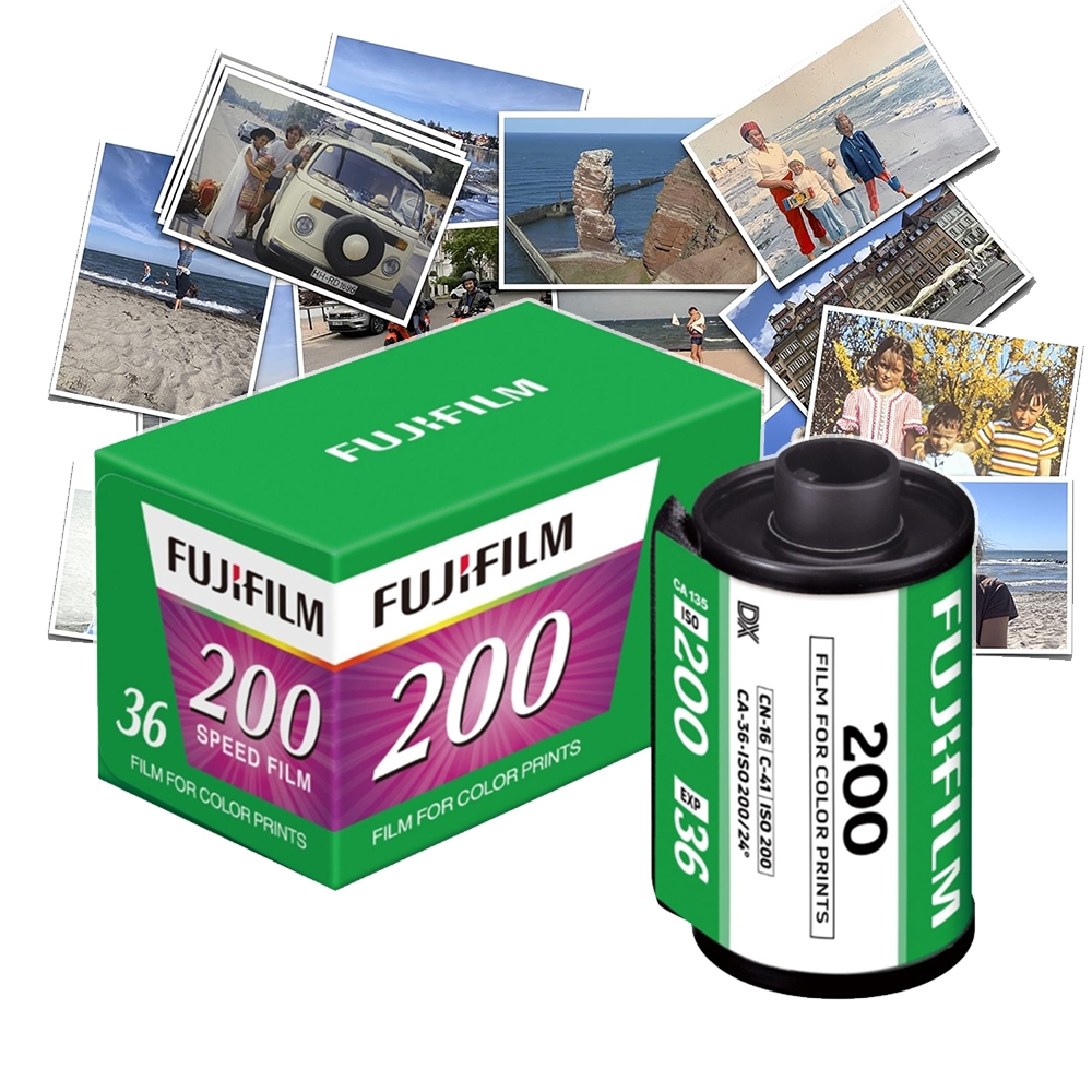ฟิล์มสี FUJIFILM 200 Colour Film ISO 200 - 36 Ex - 35mm