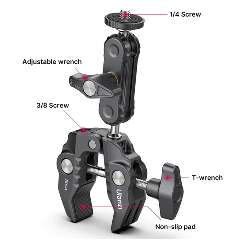 ULANZI R094 MULTI FUNCTION SUPER CLAMP