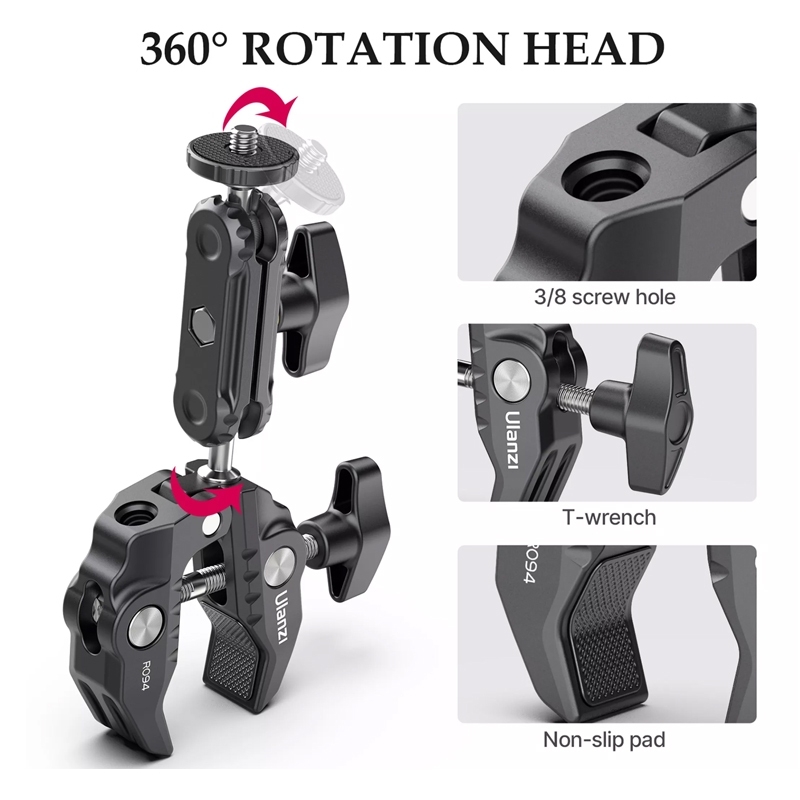 ULANZI R094 MULTI FUNCTION SUPER CLAMP