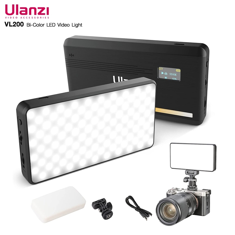 ULANZI VL200 BI-COLOR LED VIDEO LIGHT ULANZI VL200 BI-COLOR LED VIDEO LIGHT
