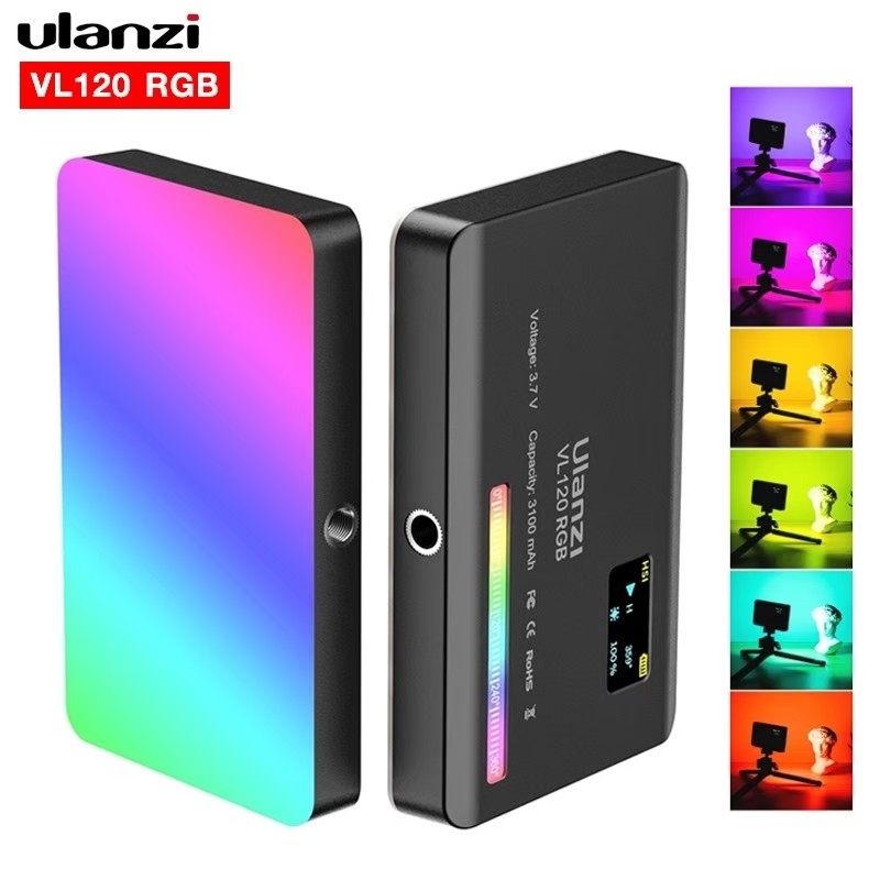 ULANZI VL120 RGB LED VIDEO LIGHT SKU2495