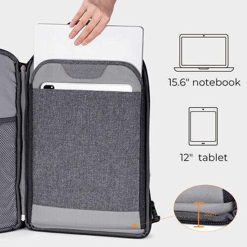 K&F CONCEPT Alpha Backpack 25L for Nature Photography Waterproof Camera Bag with 15.6 inch KF13.105