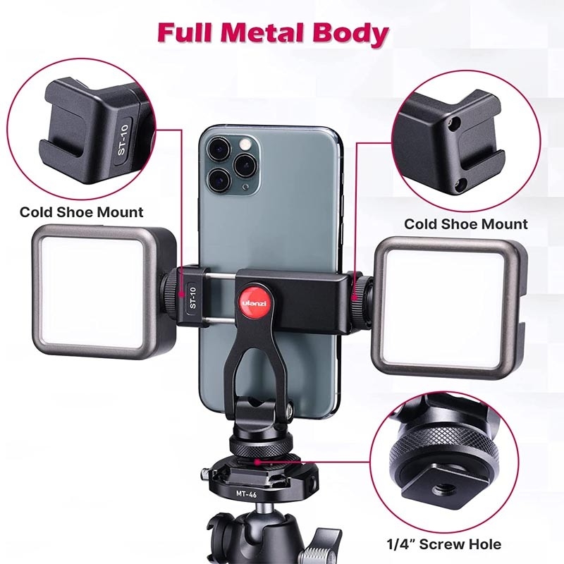 ULANZI ST-10 HOT SHOE SMARTPHONE HOLDER