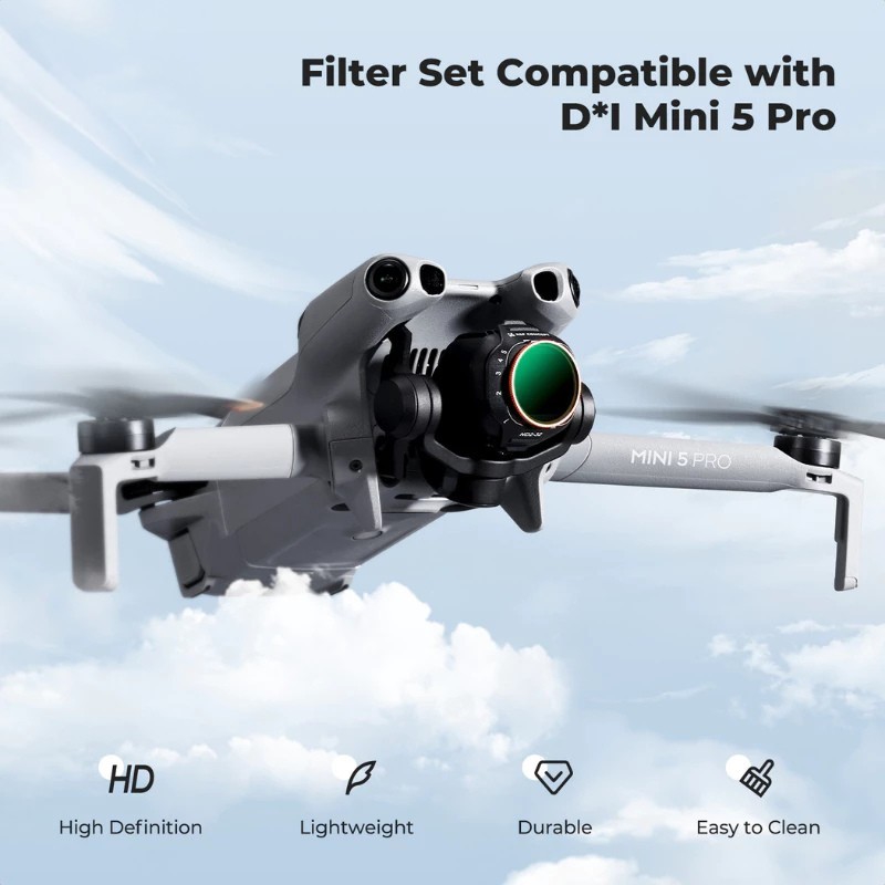 K&F Concept FILTER ND2-32+ND32-512 FOR MINI5 PRO NANO-X SERIES (SKU.1678)
