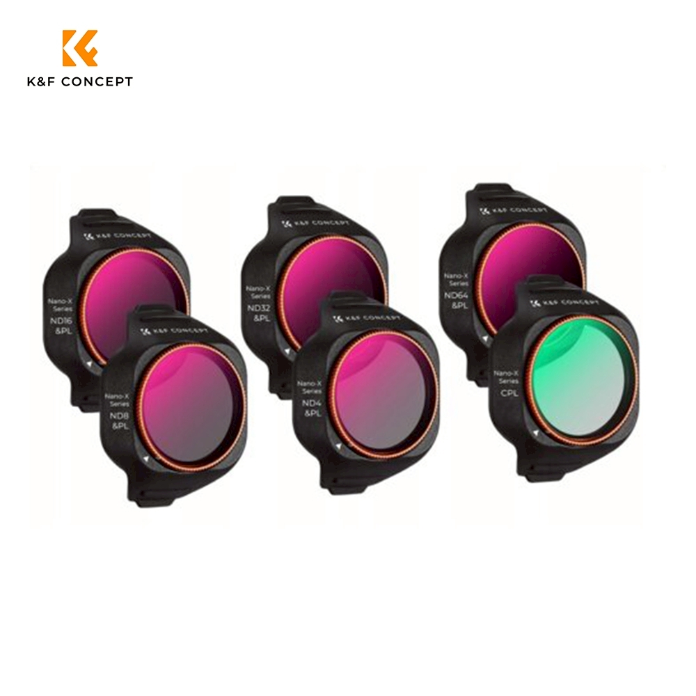 K&F Concept FILTER FOR MINI5 PRO CPL+ND4&PL+ND8&PL+ND16&PL+ND64&P NANO-X SERIES (SKU.1676)